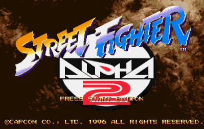 Street Fighter Alpha 2 - Screenshot - Game Title (Europe) - 352x224