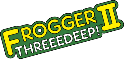 Frogger II: Threeedeep! - Clear Logo (North America) - 2400x1143