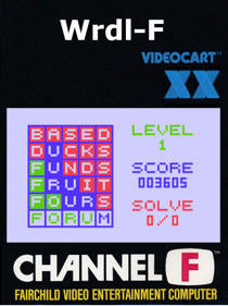 Wrdl-F - Fanart - Box - Front (North America) - 509x680