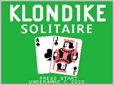 Klond1ke Solitaire - Screenshot - Game Title (World) - 256x192