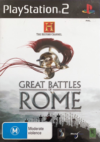 The History Channel: Great Battles of Rome - Box - Front (Australia) - 640x907