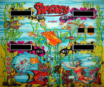 Stingray - Arcade - Marquee (World) - 1004x839