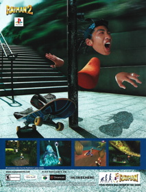 Rayman 2: The Great Escape - Advertisement Flyer - Front (United States) - 1671x2200