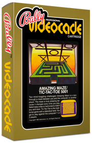 Amazing Maze / Tic-Tac-Toe - Box - 3D (North America) - 903x1401