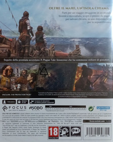 A Plague Tale: Requiem - Box - Back (Italy) - 775x971