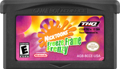 Nicktoons: Freeze Frame Frenzy - Cart - Front (North America) - 1000x574