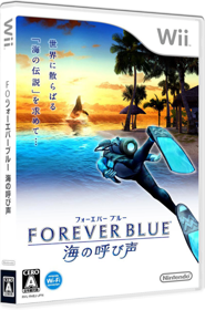 Endless Ocean: Blue World - Box - 3D (Japan) - 1000x1516