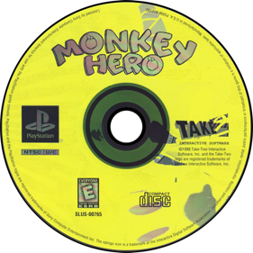 Monkey Hero - Disc (North America) - 700x700