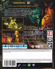 The Wolf Among Us - Box - Back (Europe) - 643x800