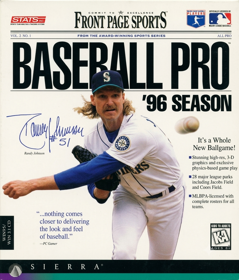 Front Page Sports: Baseball Pro '96 Season - Fanart - Box - Front (North America) - 955x1120