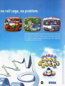 Super Monkey Ball - Advertisement Flyer - Front (United States) - 1674x2200
