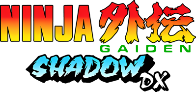 Ninja Gaiden Shadow DX - Clear Logo (World) - 1200x563