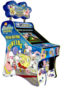 SpongeBob SquarePants Bikini Bottom Bowling - Arcade - Cabinet (North America) - 600x854