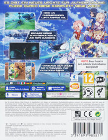 Sword Art Online: Lost Song - Box - Back (Germany) - 456x587
