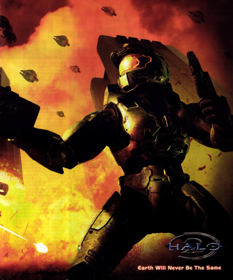 Halo 2 - Advertisement Flyer - Front (United States) - 1904x2290