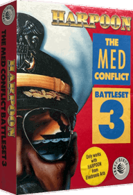 Harpoon Battleset 3: The Mediterranean Conflict - Box - 3D (Europe) - 850x1244