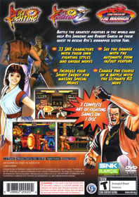 Art of Fighting Anthology - Box - Back (North America) - 1528x2161