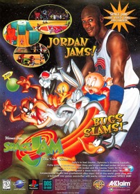 Space Jam - Advertisement Flyer - Front (North America) - 1129x1564