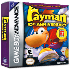 Rayman 10th Anniversary Collection - Box - 3D (North America) - 1016x998