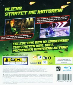 Ben 10: Galactic Racing - Box - Back (Germany) - 996x1153