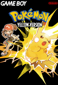 Pokémon Yellow Version - Fanart - Box - Front (North America) - 490x710