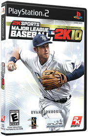 Major League Baseball 2K10 - Box - 3D (North America) - 567x878