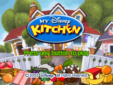 My Disney Kitchen - Screenshot - Game Title (North America) - 640x480