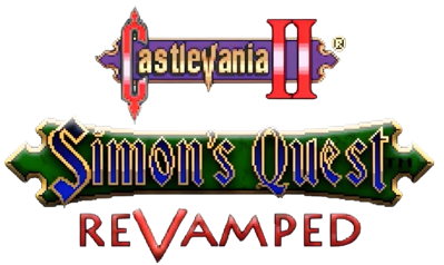 Castlevania II: Simon's Quest Revamped - Clear Logo (Europe) - 729x435