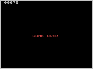Cross Chase - Screenshot - Game Over (World) - 256x192