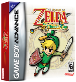 The Legend of Zelda: The Minish Cap - Box - 3D (United States) - 1640x1764