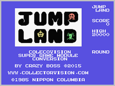 Jumpland - Screenshot - Game Title (World) - 256x192