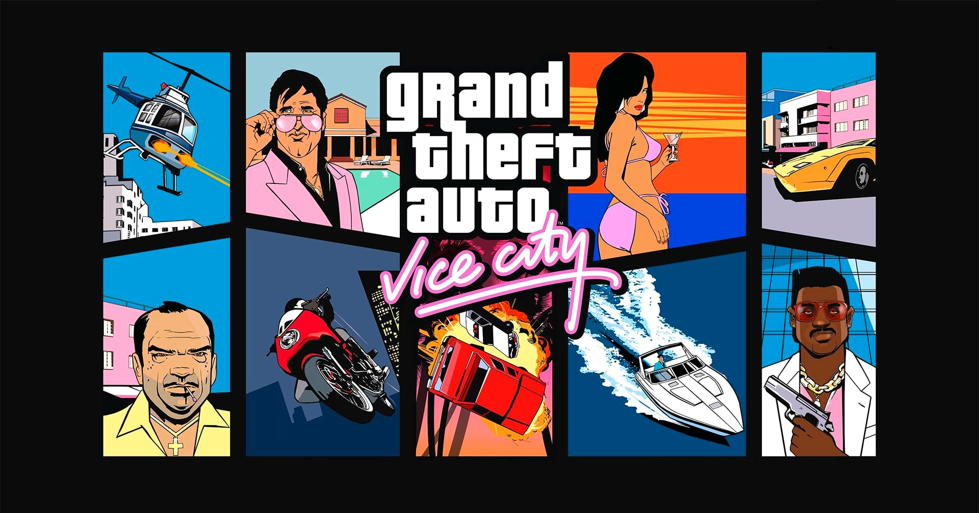 Illustration of Grand Theft Auto: Vice City