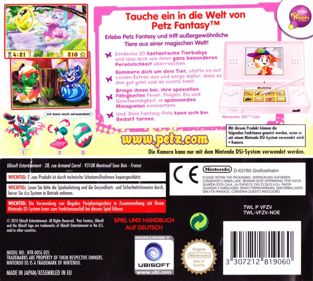 Petz Fantasy - Box - Back (Germany) - 892x800