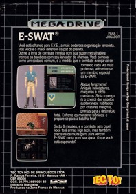 ESWAT: City Under Siege - Box - Back (Brazil) - 1550x2198