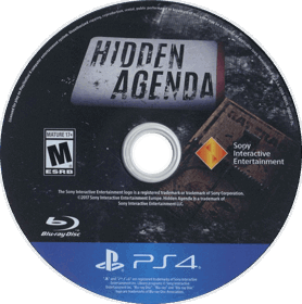 Hidden Agenda - Disc (North America) - 747x753