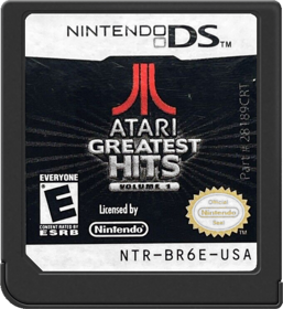 Atari Greatest Hits: Volume 1 - Cart - Front (North America) - 517x564