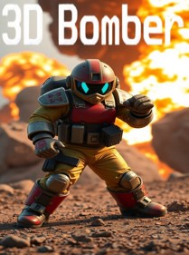 3D Bomber - Fanart - Box - Front (World) - 596x801