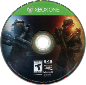 Halo 5: Guardians - Disc (North America) - 784x777