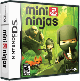 Mini Ninjas - Box - 3D (North America) - 869x877