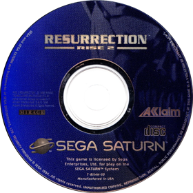 Rise 2: Resurrection - Disc (Europe) - 777x778