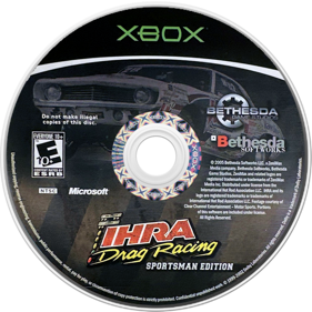 IHRA Drag Racing: Sportsman Edition - Disc (North America) - 800x800