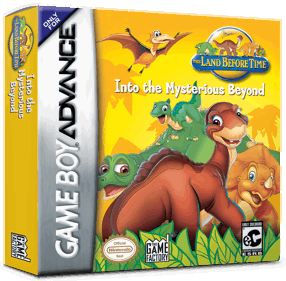 The Land Before Time: Into the Mysterious Beyond - Box - 3D (North America) - 1016x998