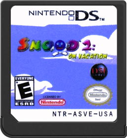 Snood 2: On Vacation - Cart - Front (North America) - 517x564