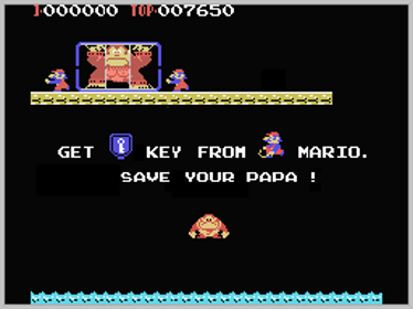 DK Jr. Arcade - Screenshot - Gameplay (World) - 256x192