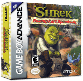 Shrek: Swamp Kart Speedway - Box - 3D (North America) - 1016x998