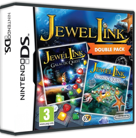 Jewel Link Double Pack: Atlantic Quest and Galactic Quest - Box - 3D (Europe) - 900x911