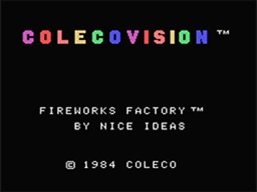 Fireworks Factory - Screenshot - Game Title (World) - 256x192