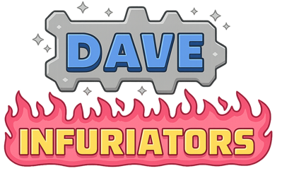 Dave Infuriators - Clear Logo (Europe) - 809x491