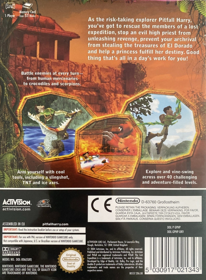 Pitfall: The Lost Expedition - Box - Back (Europe) - 1200x1633