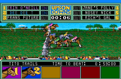 Illustration of Neck-n-Neck